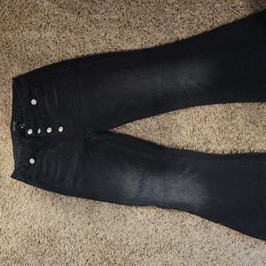 COPY - Driftwood bellbottom jeans black size 29×34